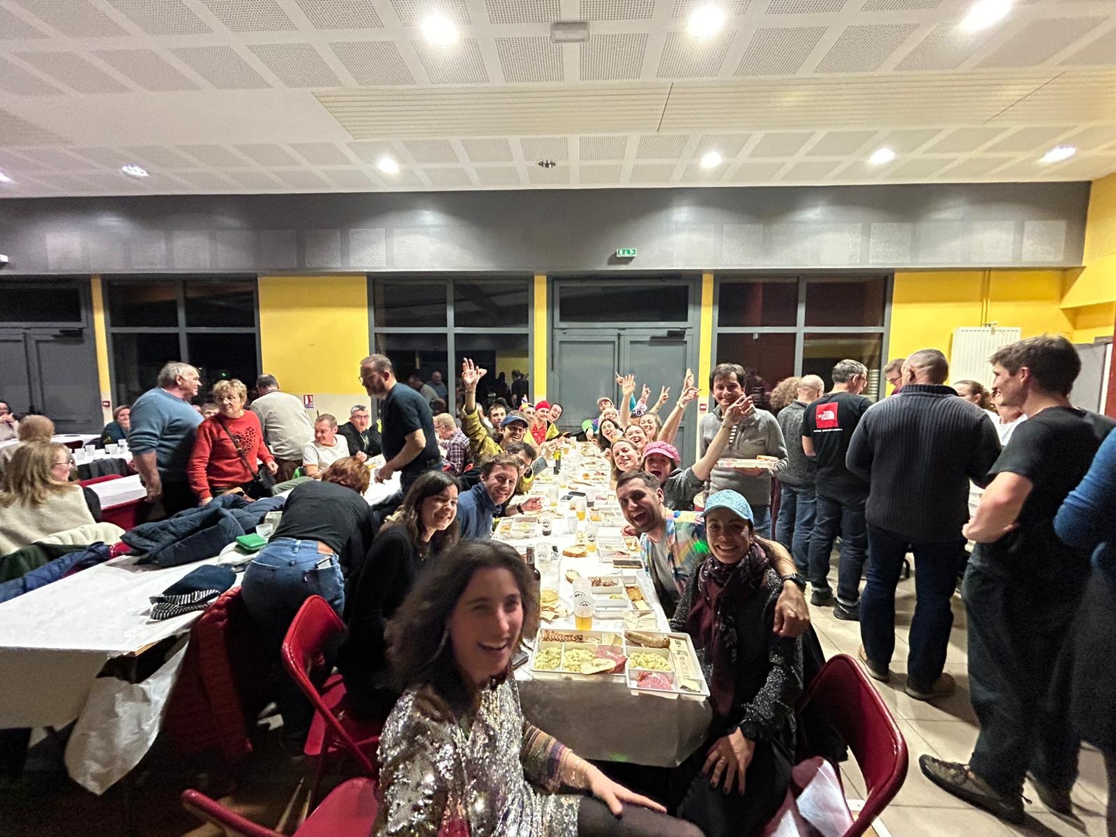 Dîner pre-disco party — week-end Haut-Cantal